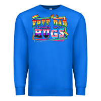 True Royal Free dad hugs pride Premium Sweatshirt - FaDigitalArtStudio