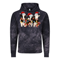 Cloud Black christmas three cows Vintage Hoodie - MaliasSmallBusiness