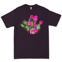 Plum strawberry hedgehog cactus Premium Tee - LillyAllenDesigns