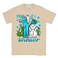 Mushroom My 1 St Winter With Cute Snowman Classic Tee - BundleAndBundleShop