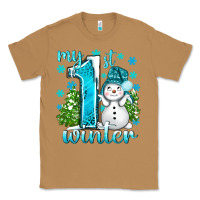 Toasted Coconut My 1 St Winter With Cute Snowman Classic Tee - BundleAndBundleShop