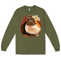Army Green Guinea Pig Long Sleeve Tee - Bettercallsaul