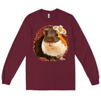 Burgundy Guinea Pig Long Sleeve Tee - Bettercallsaul