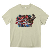 Mossy i back the blue eagle Heavy Core Tee - NancyCooperArtShop