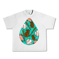 Lunar Rock baseball and western roses teardrop  5 Urban Heavy Tee - BundleAndBundleShop