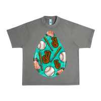 Tornado baseball and western roses teardrop  5 Urban Heavy Tee - BundleAndBundleShop