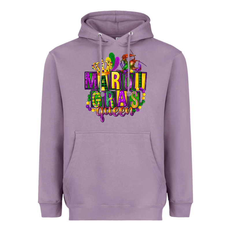 Mardi Gras Queen Heavyweight Hoodie by FaDigitalArtStudio | Teevron