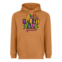 Meerkat mardi gras queen Heavyweight Hoodie - FaDigitalArtStudio