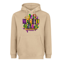 Mushroom mardi gras queen Heavyweight Hoodie - FaDigitalArtStudio