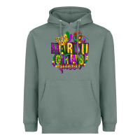Sage mardi gras queen Heavyweight Hoodie - FaDigitalArtStudio