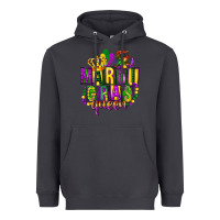 Smoke mardi gras queen Heavyweight Hoodie - FaDigitalArtStudio