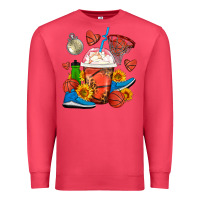 Cardinal Basketball Frappe Coffee Premium Sweatshirt - FaDigitalArtStudio