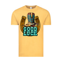 Vintage Mustard good luck Vintage Tee - JahusDesignShop
