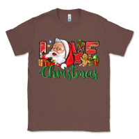 Chestnut Love Christmas With Santa Classic Tee - BundleAndBundleShop