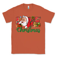 Copper Love Christmas With Santa Classic Tee - BundleAndBundleShop