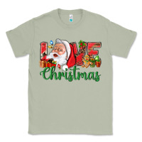 Matcha Love Christmas With Santa Classic Tee - BundleAndBundleShop