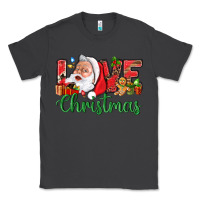 Smoke Love Christmas With Santa Classic Tee - BundleAndBundleShop