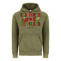 Vintage Olive christmas spirit activate Vintage Hoodie - MaliasSmallBusiness
