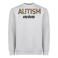 Heather Grey Autism mom Heavyweight Sweatshirt - Bettercallsaul