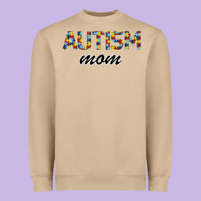 Autism Mom Heavyweight Sweatshirt Designed By Bettercallsaul