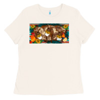 Bone western cow cockerel chick  serape leopard sunflowers license plate te Ladies Tee - BarkalooDesign