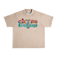 French Oak Lgbtq Choose Kindness With Heart And Peace Urban Heavy Tee - BundleAndBundleShop