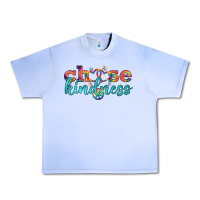 Grape Ice Lgbtq Choose Kindness With Heart And Peace Urban Heavy Tee - BundleAndBundleShop