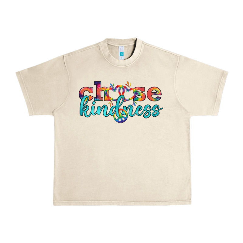 Lgbtq Choose Kindness With Heart And Peace Urban Heavy Tee by BundleAndBundleShop | Teevron