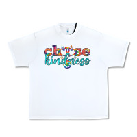 White Lgbtq Choose Kindness With Heart And Peace Urban Heavy Tee - BundleAndBundleShop
