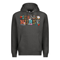 Charcoal Heather school nurse Premium Hoodie - OliviaCreatesArt