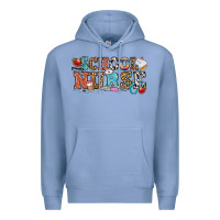 Colony Blue school nurse Premium Hoodie - OliviaCreatesArt