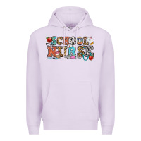 Lilac school nurse Premium Hoodie - OliviaCreatesArt