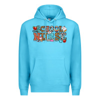 Ocean Blue school nurse Premium Hoodie - OliviaCreatesArt