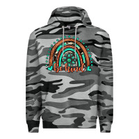 Slate Camo be kind western turquoise rainbow Premium Hoodie - JahusDesignShop