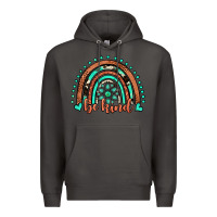 Smoke be kind western turquoise rainbow Premium Hoodie - JahusDesignShop