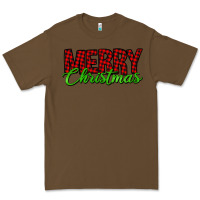 Cacao merry christmas tartan Premium Tee - Jasminsmagicworld