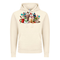 Vintage Artic christmas coffee Vintage Hoodie - MaliasSmallBusiness