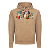 Vintage Coffee christmas coffee Vintage Hoodie - MaliasSmallBusiness