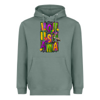 Sage mardi gras louisiana Heavyweight Hoodie - FaDigitalArtStudio