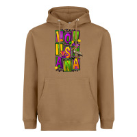 Toasted Coconut mardi gras louisiana Heavyweight Hoodie - FaDigitalArtStudio