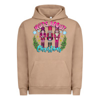 Pigment Burro Nuts About Christmas Urban Hoodie - CowhideDigitalArt