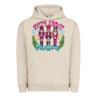 Pigment French Oak Nuts About Christmas Urban Hoodie - CowhideDigitalArt