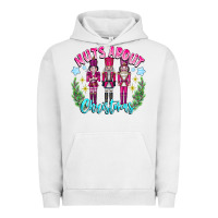 Pigment Lunar Rock Nuts About Christmas Urban Hoodie - CowhideDigitalArt