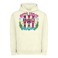 Pigment Pistachio Nuts About Christmas Urban Hoodie - CowhideDigitalArt