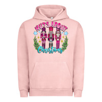 Pigment Salmon Nuts About Christmas Urban Hoodie - CowhideDigitalArt