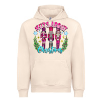 Sandshell Nuts About Christmas Urban Hoodie - CowhideDigitalArt