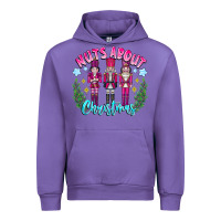Tulip Nuts About Christmas Urban Hoodie - CowhideDigitalArt