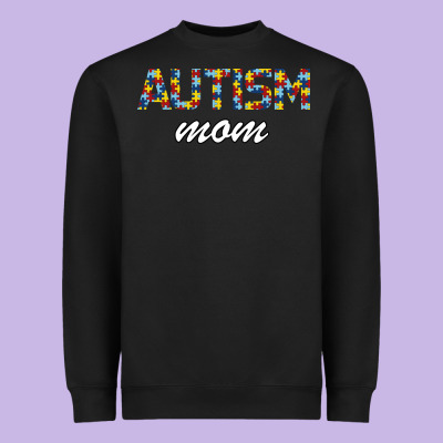 Autism Mom Heavyweight Sweatshirt Designed By Bettercallsaul