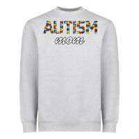 Heather Grey Autism mom Heavyweight Sweatshirt - Bettercallsaul