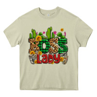 Mossy boss lady with money and cactus Heavy Core Tee - AdoDesignShop